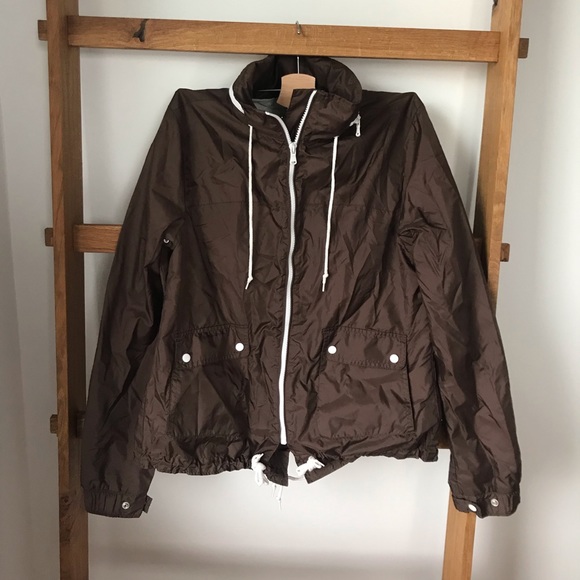Levi’s Brown Nylon Rain Jacket